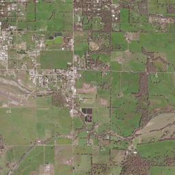 Covelo High Resolution Satellite Map