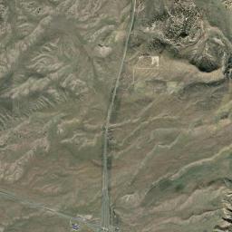 Aerial view of Hallelujah Junction