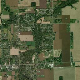 Greenfield, IN locator map