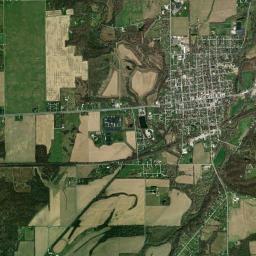 Knightstown High Resolution Satellite Map