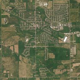 Trotwood High Resolution Satellite Map