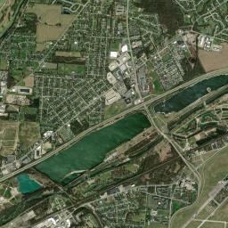 Riverside High Resolution Satellite Map