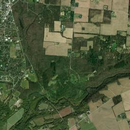 Yellow Springs High Resolution Satellite Map