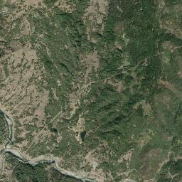 Aerial view of Eel River Gravels