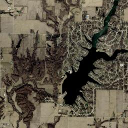 Heritage Lake High Resolution Satellite Map
