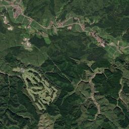 Akita Shi High Resolution Satellite Map