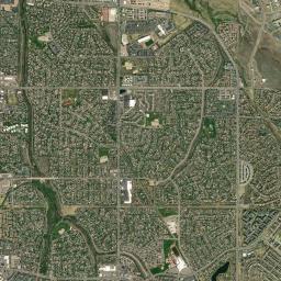 Aurora, CO locator map