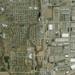 Plainfield, IN locator map