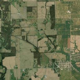 Farmersville High Resolution Satellite Map