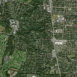 Kettering High Resolution Satellite Map