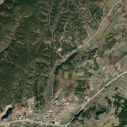 Harmancık İlçesi High Resolution Satellite Map