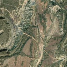 Carbon County High Resolution Satellite Map