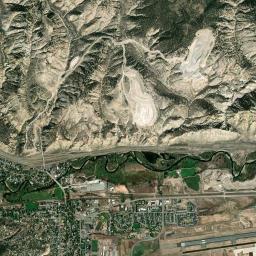 Gypsum High Resolution Satellite Map