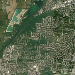 Miamisburg High Resolution Satellite Map