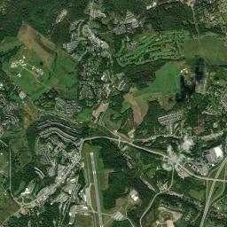 Morgantown, WV locator map