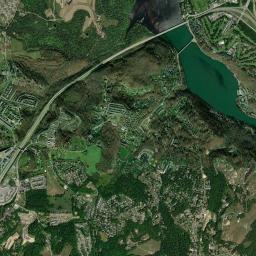 Cheat Lake High Resolution Satellite Map