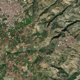 Spezzano Albanese High Resolution Satellite Map