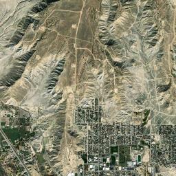 Price, UT locator map