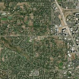 132 Silver Fox Court, Greenwood Village, CO Satellite Map