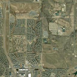 Aurora, CO locator map