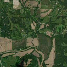 Aerial view of New London