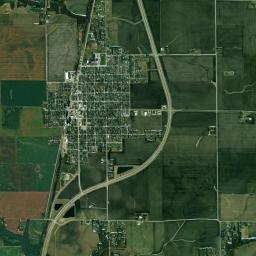 Moweaqua High Resolution Satellite Map