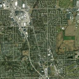 Greenwood High Resolution Satellite Map