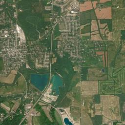 Germantown High Resolution Satellite Map