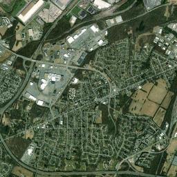 Halfway High Resolution Satellite Map