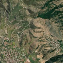 Oichalía High Resolution Satellite Map