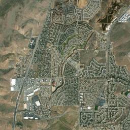 Sparks, NV locator map