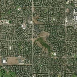 Castlewood High Resolution Satellite Map