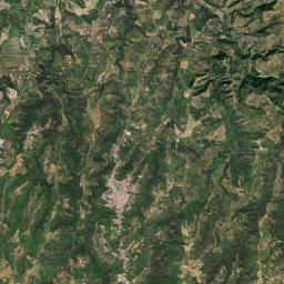 San Giorgio Albanese High Resolution Satellite Map