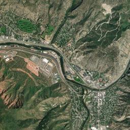 Glenwood Springs High Resolution Satellite Map