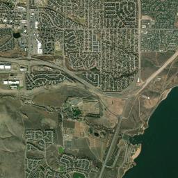Columbine, CO locator map