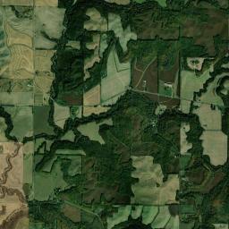Aerial view of Sugar Creek