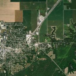 Taylorville High Resolution Satellite Map