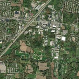 Franklin, OH locator map