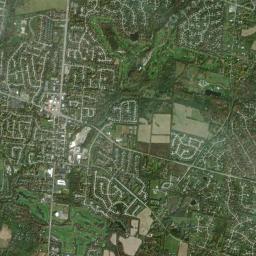 Springboro High Resolution Satellite Map
