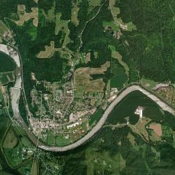 Beverly High Resolution Satellite Map