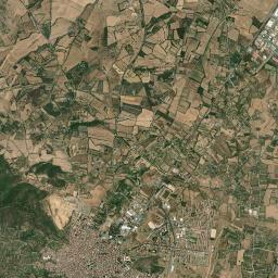 Guspini High Resolution Satellite Map