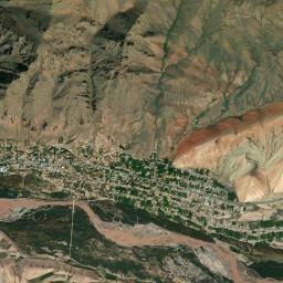 Daroot-Korgon High Resolution Satellite Map