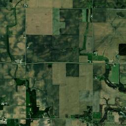 Coles County High Resolution Satellite Map