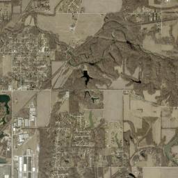 North Terre Haute High Resolution Satellite Map