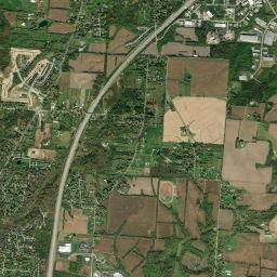 Hunter, OH locator map