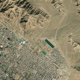 Balkanabat High Resolution Satellite Map