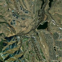 Roxborough Park High Resolution Satellite Map