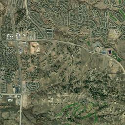 Parker, CO locator map