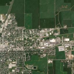 Mattoon High Resolution Satellite Map