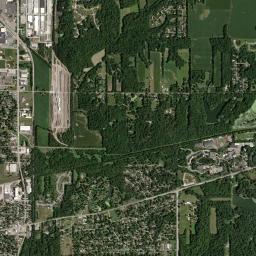 Terre Haute, IN locator map